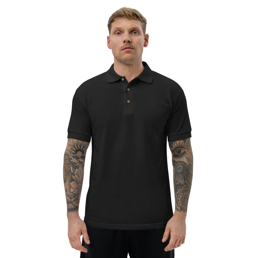 HANDVERDEN™ Besticktes Polo-Shirt