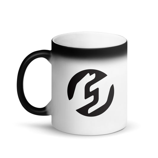 HANDVERDEN™ Matte, schwarze Zaubertasse